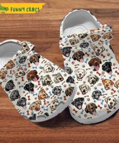 Funny Labrador Retriever Dog Crocs Slippers