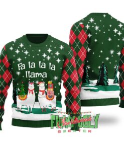 Funny Llama Ugly Christmas Sweater