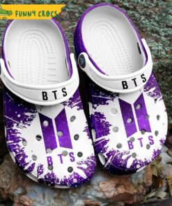 Funny Logo Bts Crocs Clog Shoes