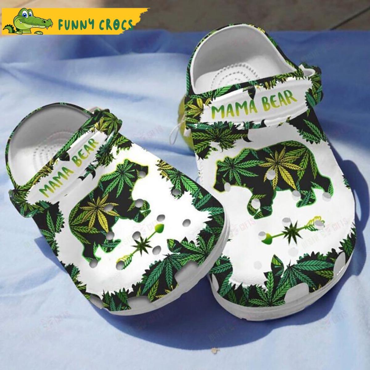 Funny Hippie Tie Dye Weed Crocs Clog