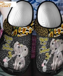 Elephant Valentine Crocs Shoes