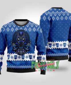 Funny Marvel Panther Christmas Sweater