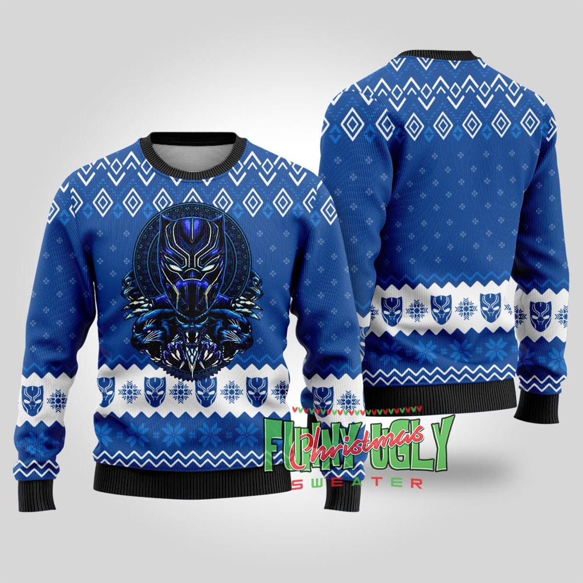 Funny Wrestling Mike Tyson Christmas Sweater