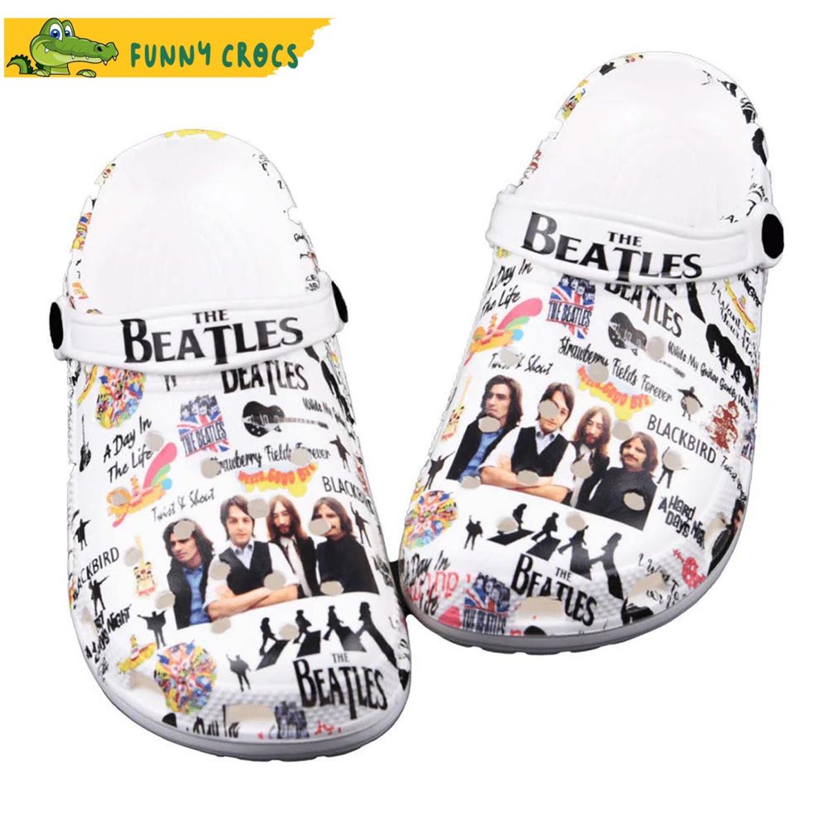 Funny Something The Beatles Crocs Slippers