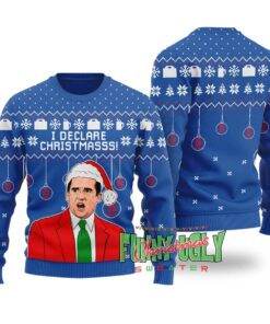 Funny Michael Scott The Office Christmas Sweater