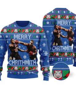 Funny Mike Tyson Christmas Sweater