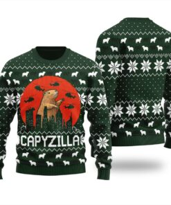 Cute Capybara Mens Ugly Sweater