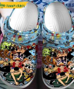 Funny Movie Straw Hats One Piece Crocs Sandals