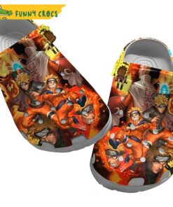 Funny Naruto Crocs Shoes