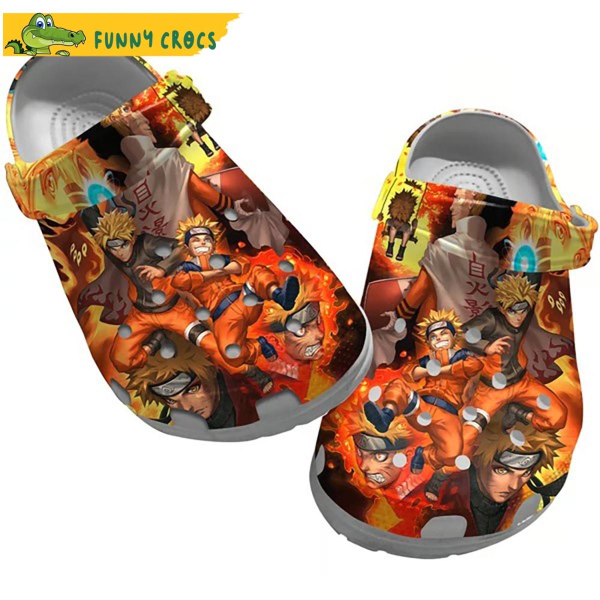 Funny Team 7 Naruto Crocs Shoes