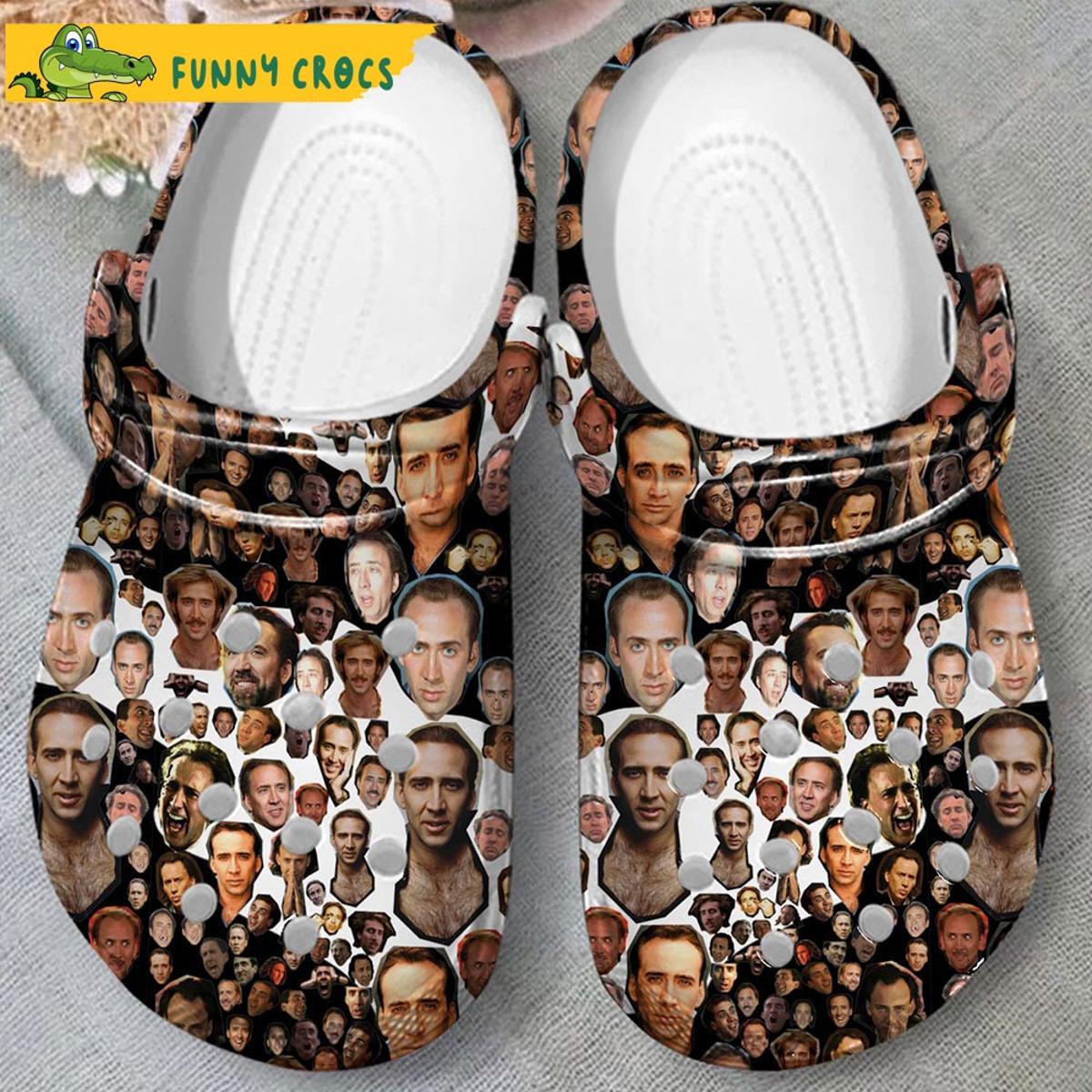 Nicolas Cage Limited Edition Crocs Slippers