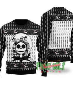 Funny Nightmare Before Christmas Ugly Sweater