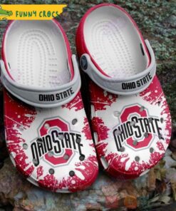 Funny Ohio State Buckeyes Ncaa Crocs Clog Shoes