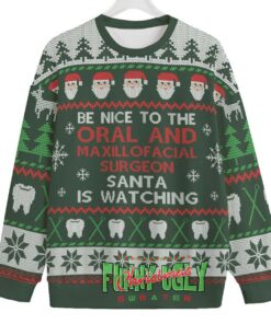 Funny Oral And Maxillofacial Surgeon Ugly Sweater