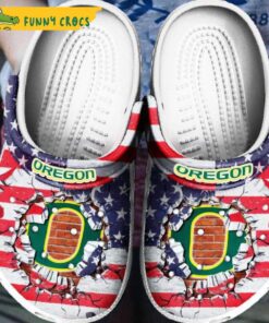 Funny Oregon Ducks Football Ncaa Crocs Clog