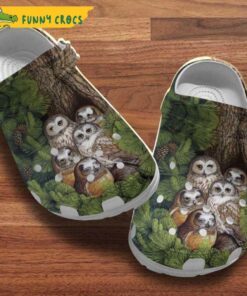 Funny Owl Family Crocs Classic