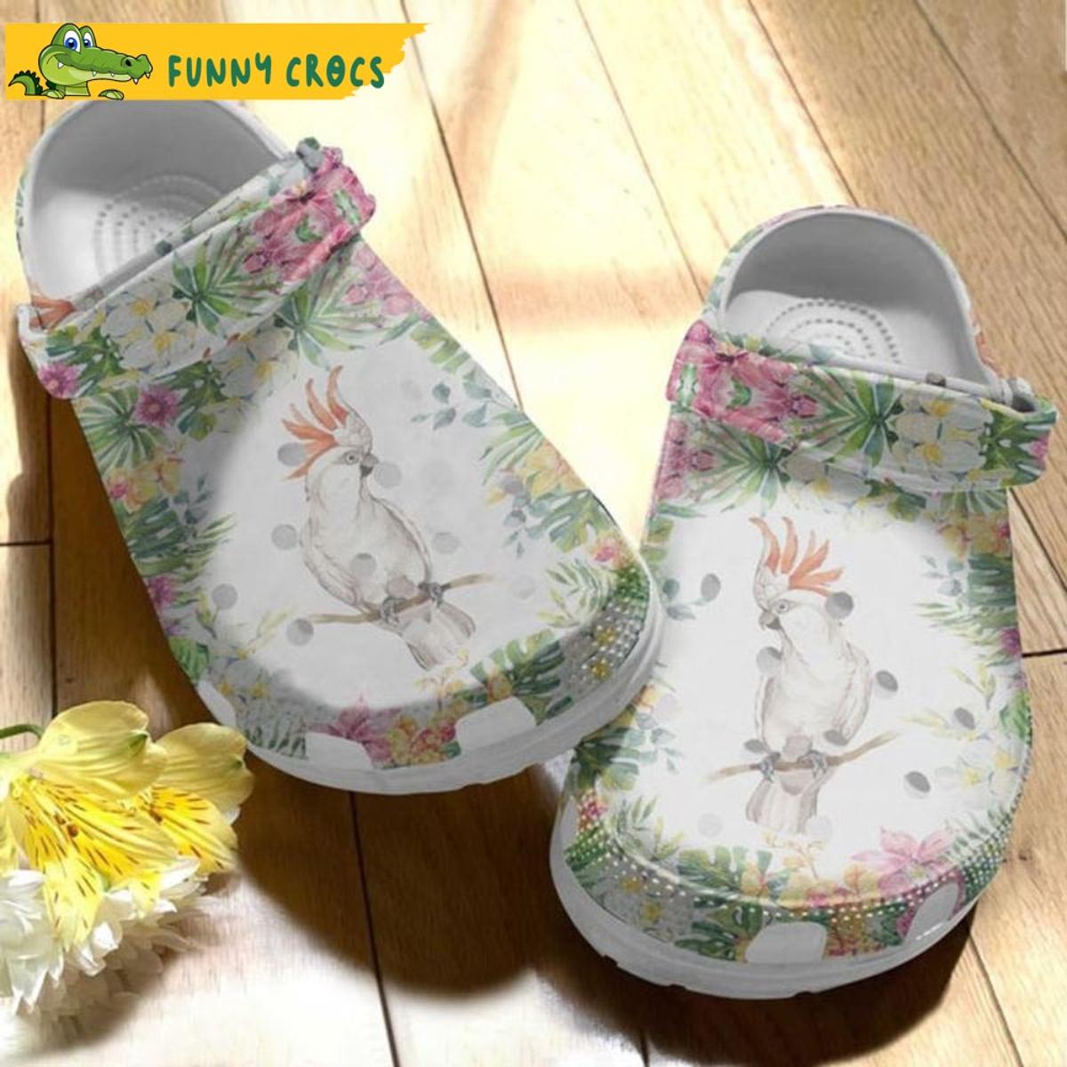 Floral Not All Angels Have Wings Black Nurse Crocs Clog Slippers