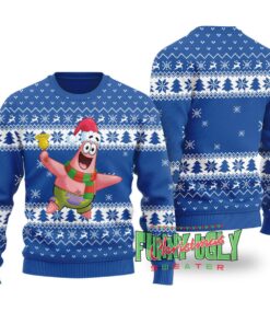 Funny Patrick Star Squarepants Christmas Sweater Men