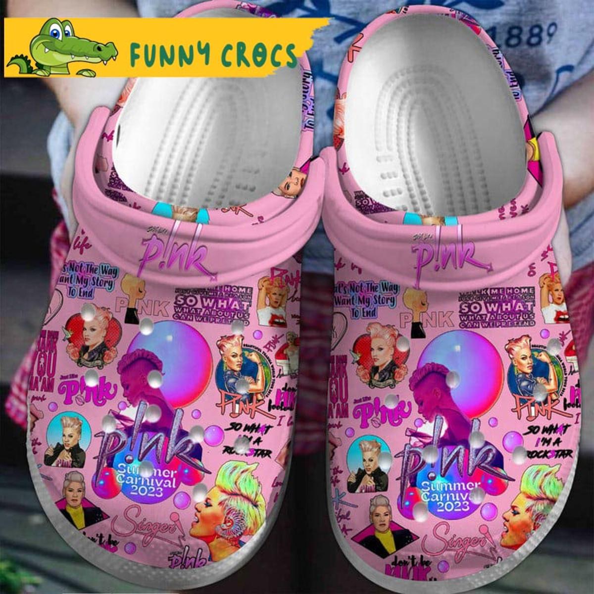 Personalized Scary Spooky Halloween Movie It Clown Pennywise Crocs Slippers