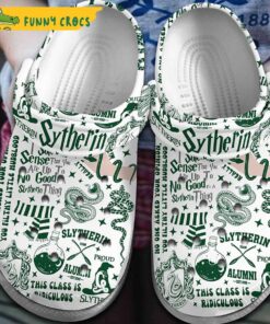 Funny Pattern Slytherin Harry Potter Crocs Sandals