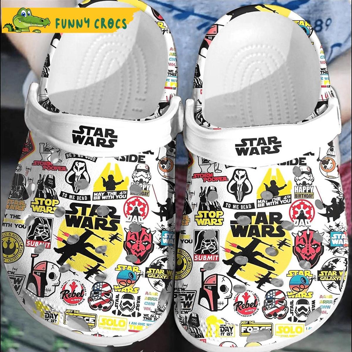 Funny Star Wars Crocs Sandals