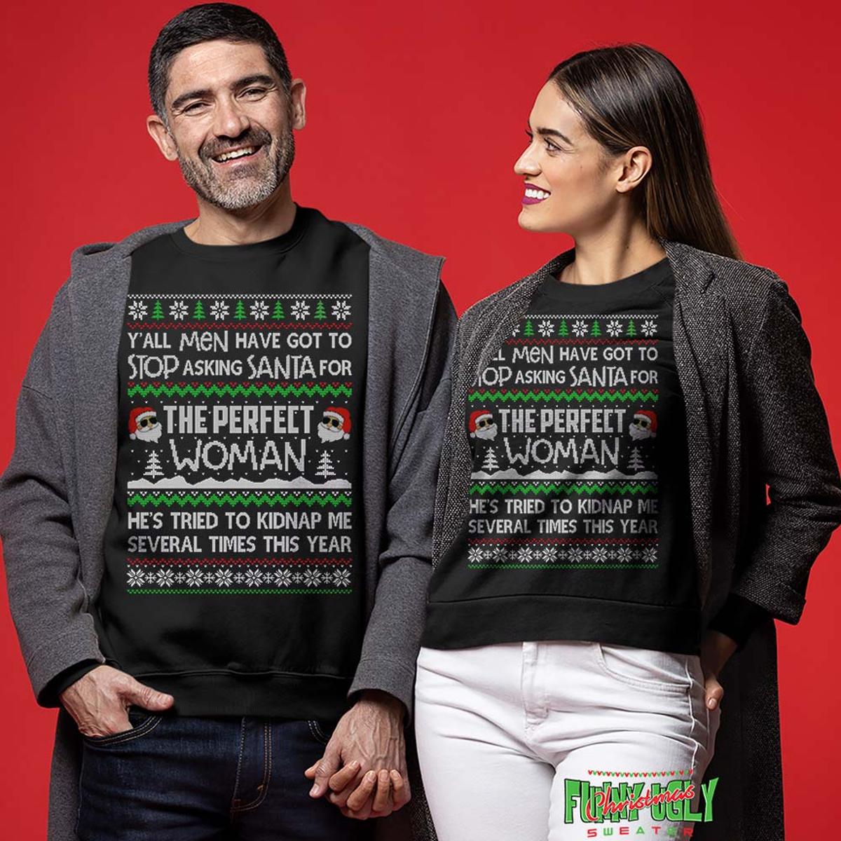 A Christmas Story Fire Department Funny Christmas Sweaters