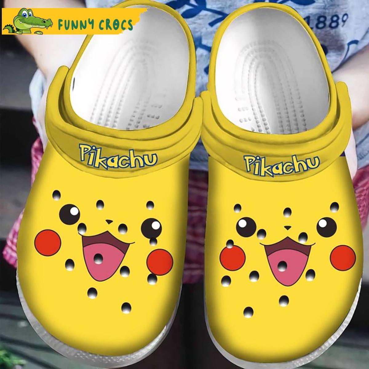 Funny Pattern Pokemon Crocs Clog Slippers