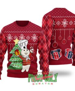 Funny Pillsbury Doughboy Funny Christmas Sweaterss