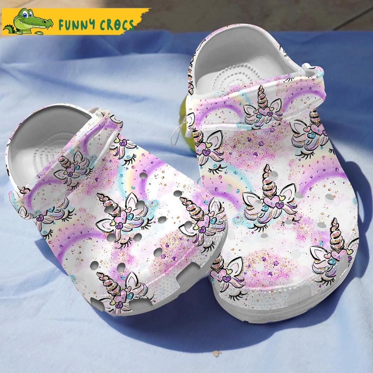 Funny Cute Unicorn Gifts Crocs Sandals