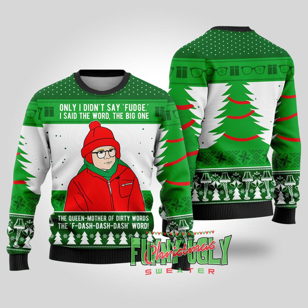 Funny Christmas With The Simpsons Ugly Sweater