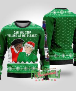 Funny Samuel Jackson Beer Christmas Sweater