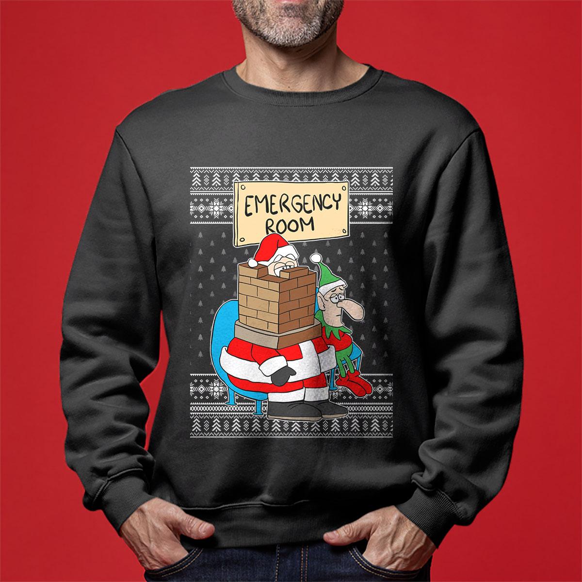 Funny Upside Down Merry Christmas Funny Christmas Sweaters