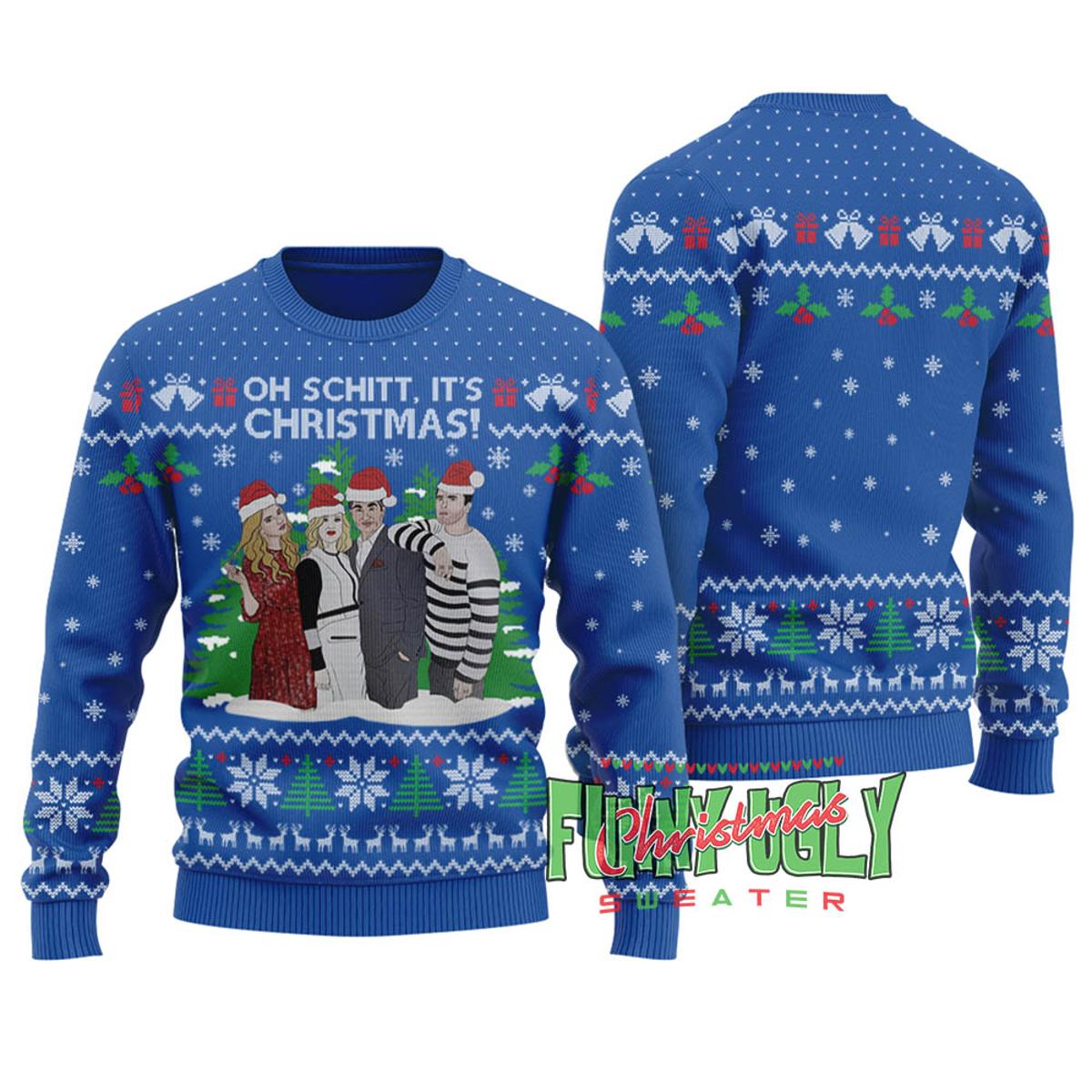 Funny Grinch Squad Ugly Christmas Sweater