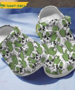 Sugar Skull Custom Name Crocs Sandals