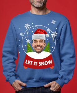 Funny Snow Globe Personalized Ugly Sweater