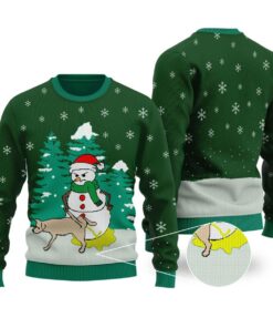 Snowman Funny Ugly Sweaters