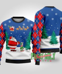 Funny Special Delivery Santa Ugly Xmas Sweater