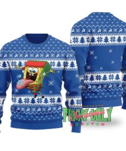 Funny Spongebob Squarepants Ugly Sweater