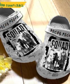 Funny Squad Hocus Pocus Crocs Clog Slippers