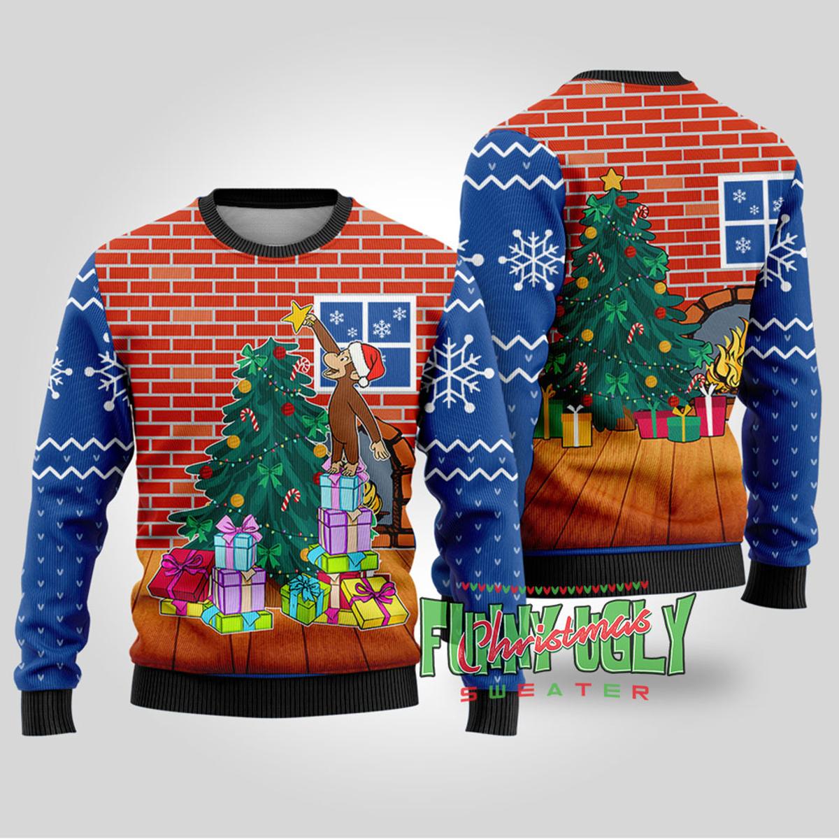 Funny Rick And Morty Ugly Christmas Sweater