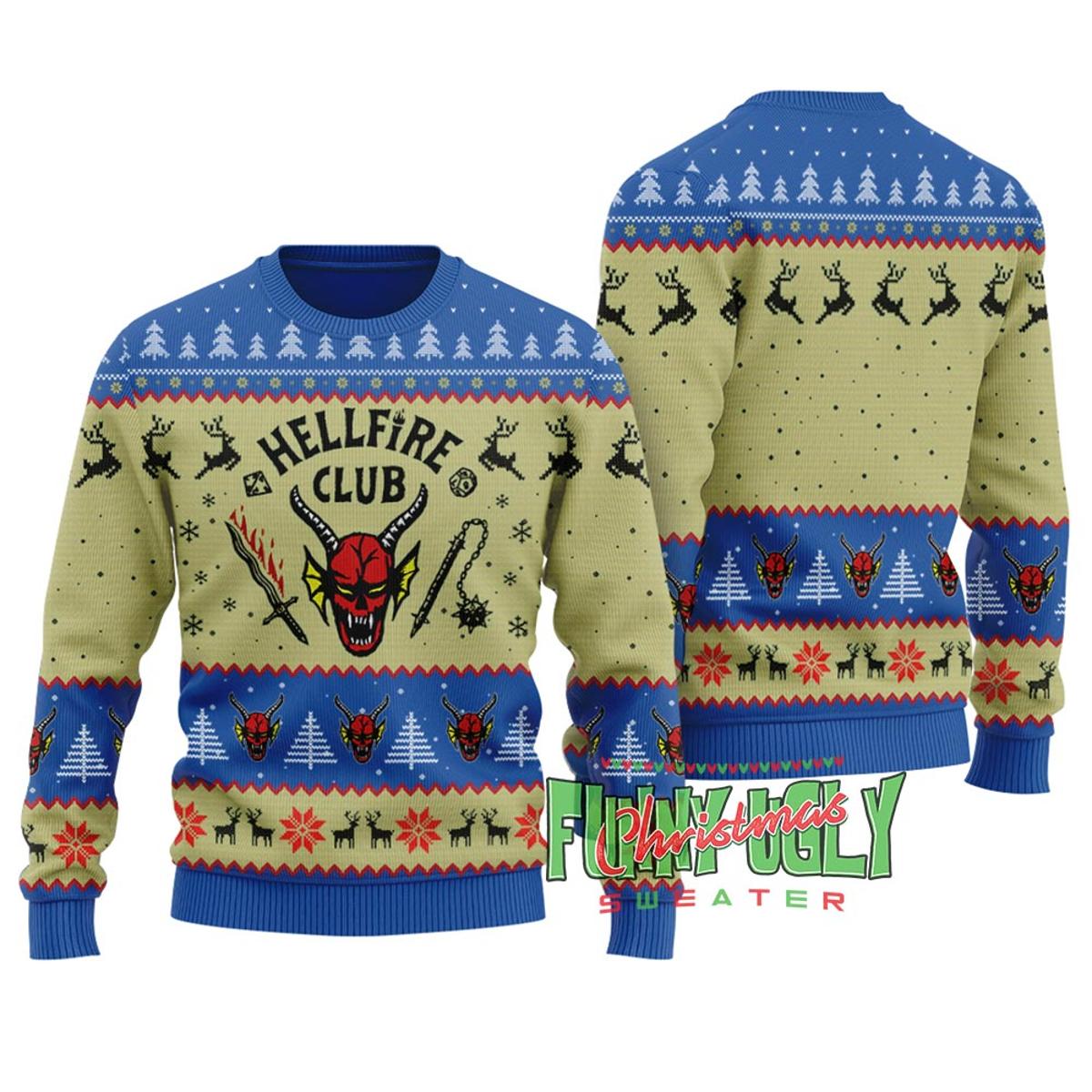 Funny Garfield Cat Christmas Sweater