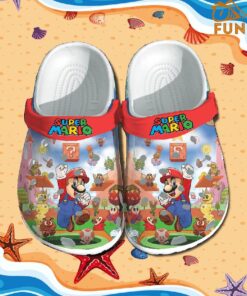 Funny Super Mario Crocs Sandals