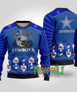 Funny The Dallas Cowboys Christmas Sweater