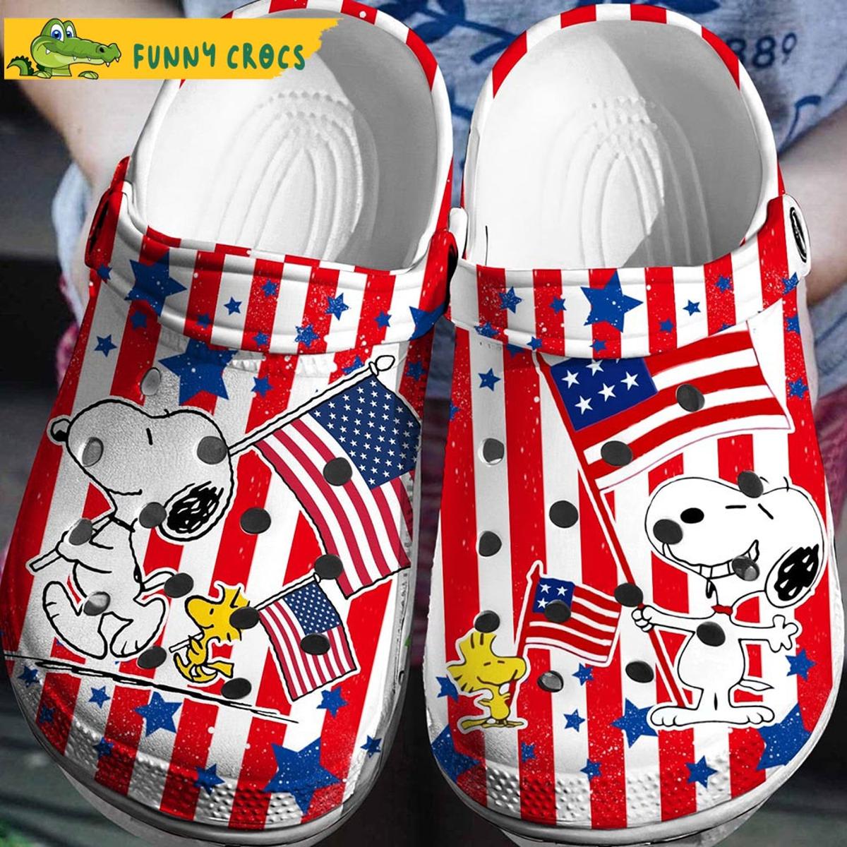 Funny Snoopy And Friends Crocs Sandals