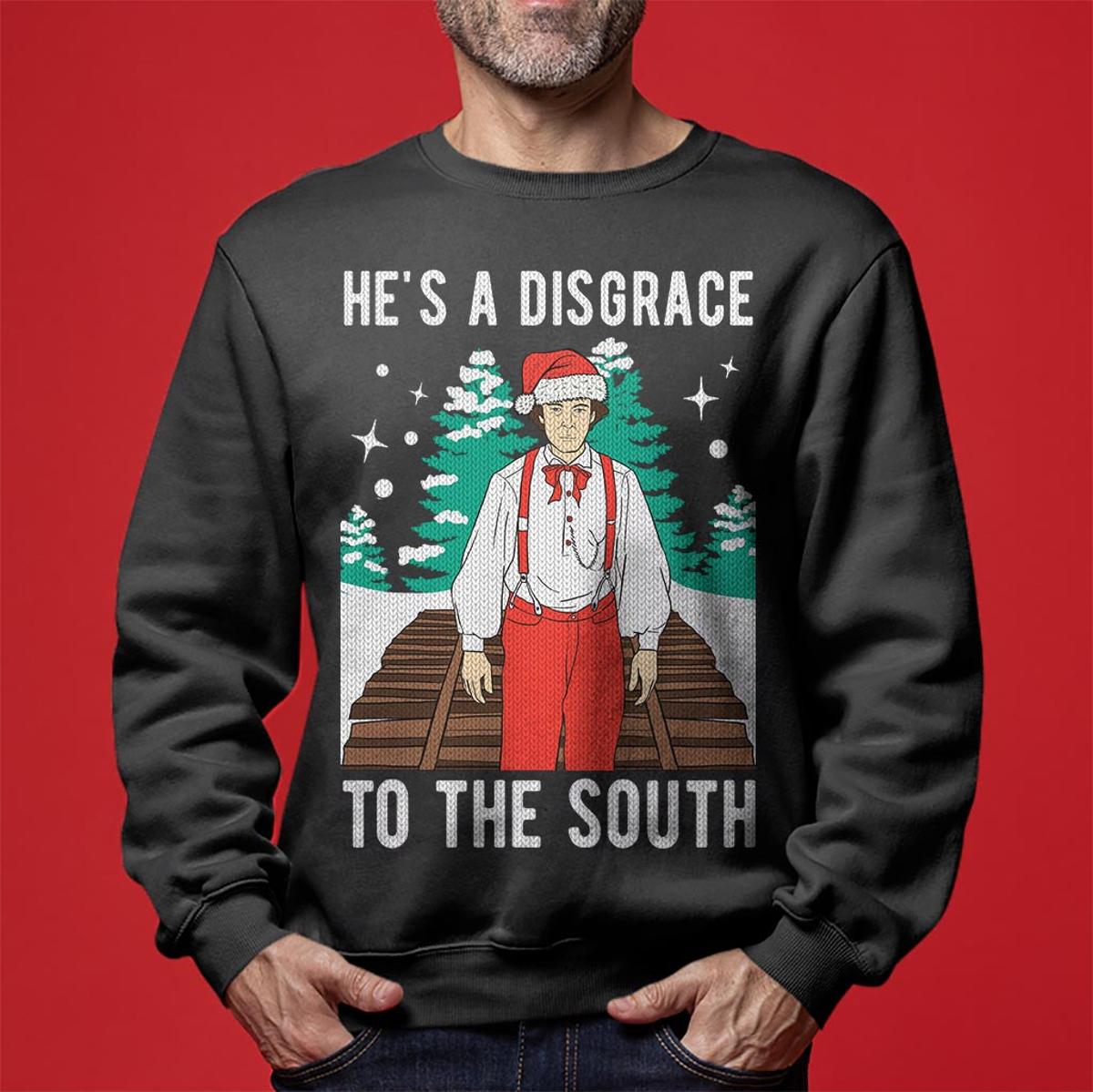 Funny Santa Naughty Or Nice List Christmas Sweater