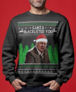 Funny The List Mens Ugly Christmas Sweaters