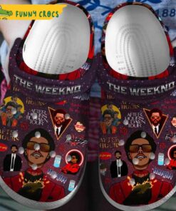 Funny The Weeknd Crocs Clog Shoes