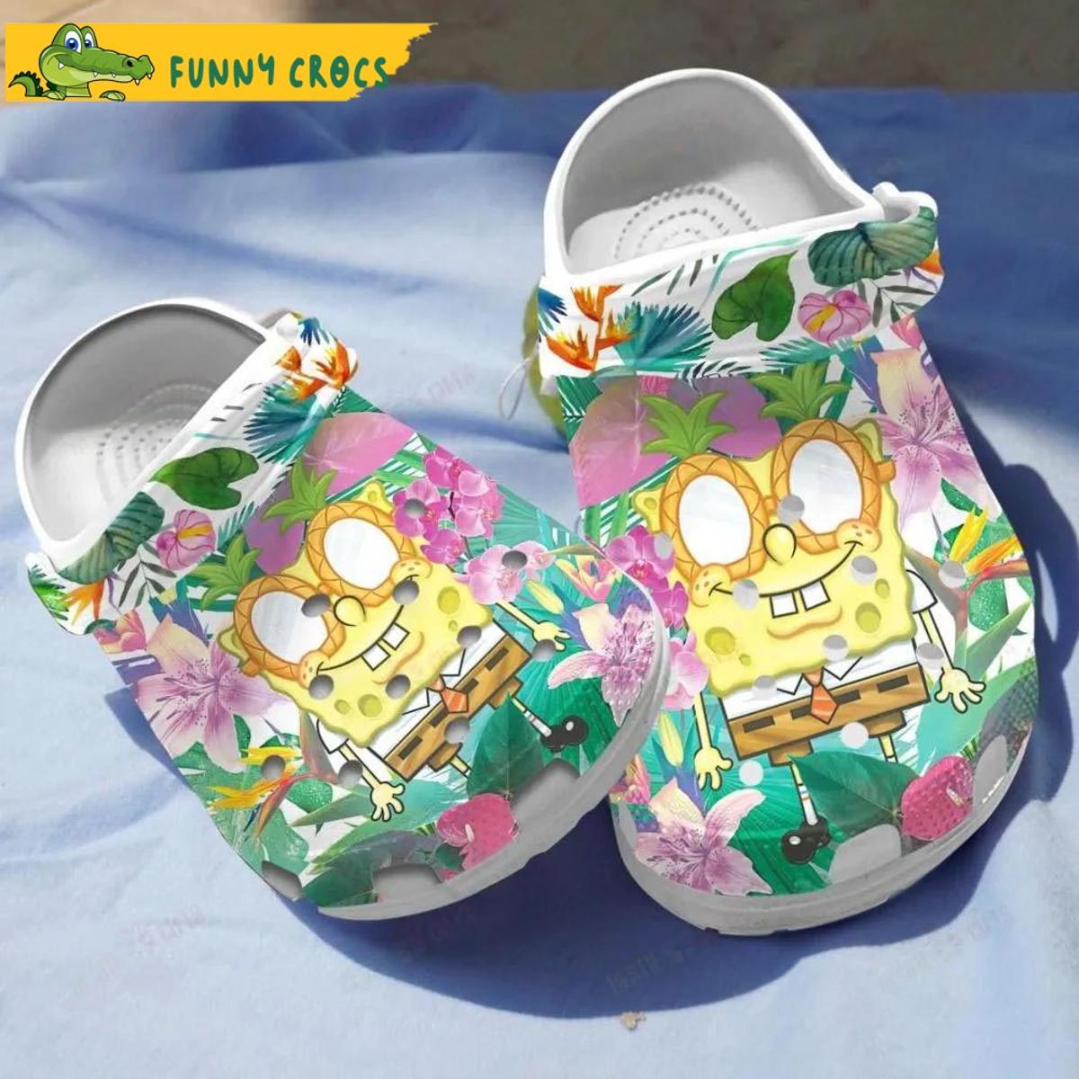 Funny Krabs Spogebob Crocs Shoes