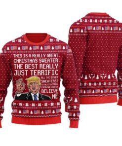 Funny Trump Christmas Sweater