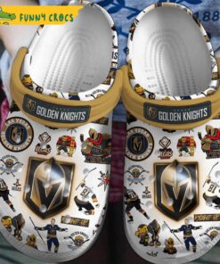 Funny Vegas Golden Knights Nhl Crocs Classic